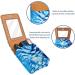 Travel Lipstick Organizer Case | Portable Makeup Bag with Mirror | Watercolor Pineapple Design - Buy Online on GoSupps.com