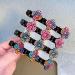 4Pcs Sparkling Crystal Stone Braided Hair Clips - Rhinestone Hair Bands for Women/Girls - Buy Online on GoSupps.com