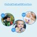 ROBBEAR Baby Teething Toys | Food Grade Silicone Teethers for Babies 3-18 Months | Fire TV Remote Shape Infant Chew Toys | BPA Free (Black) - Buy Online on GoSupps.com