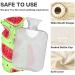 Buy BPA-Free Watermelon Slices Hot Water Bottle 1L - Pain Relief for Headache & Neck | International Shipping - Buy Online on GoSupps.com