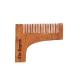 Legend Organic Neem Wood Comb - Premium Beard Shaper for Healthy Grooming - Buy Online on GoSupps.com