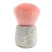 ANGNYA Pink Nail Dust Brush with Rhinestones | Fluffy Makeup Brush for Acrylic Nails & Dip Powder Removal | Nail Art Clean Up Tool - Buy Online on GoSupps.com