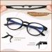 Eyeguard Ultra Thin 2-Pack Reading Glasses for Men & Women - Round Blue Light Filter Glasses with Spring Hinges - Tortoise/Black 2.0x - Buy Online on GoSupps.com