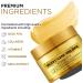 Gold Overnight Sleeping Facial Mask Collagen Night Wrapping Mask Hydrating Face Mask Face Peel Mask Firming Deep Skin Clean Purifying Acne Reduces Fine Lines & Wrinkles Face Masks Skincare 120G - Buy Online on GoSupps.com