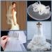 Abbaoww 50 Yards Stiff Horsehair Braid - 5 Inch Polyester Boning for Wedding Dress Sewing - White - Buy Online on GoSupps.com