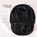Shop Luxury Silk Bonnet & Satin Sleeping Cap for Women - Adjustable Double Layer | Black - Buy Online on GoSupps.com