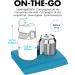 Ion8 Kids Unicorn Design Water Bottle | Leak Proof, BPA Free, Insulated Steel, Easy to Open & Clean, Dishwasher Safe | Carry Handle & Secure Lock for Hygienic Use - Buy Online on GoSupps.com