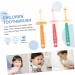 SESESFOUFU Hand Toothbrush 3-Pack | Silicone Baby Oral Care Brush for Teething & Teeth Cleaning - Buy Online on GoSupps.com