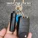 Waterproof Keychain Pill Holder - Portable Metal Travel Pill Box with Keyring - Black - Buy Online on GoSupps.com