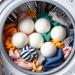 100% Natural Wool Dryer Balls - 6 Pack | Eco-Friendly Reusable Reduces Drying Time & Wrinkles | Premium New Zealand Quality - Buy Online on GoSupps.com