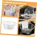Ciieeo Footbath Kitchen Storage Basin Plastic Washing Basin Salon Washing Basin Foot Soaking Basin Plastic Basin Kitchen Wash Tub Plastic Face Cleaning Basin Plastic Thicken Wash Basin - Buy Online on GoSupps.com