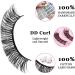 Ledeak False Eyelashes 10 Pairs Russian Strip Lashes D Curl Natural Look Fluffy Wispy Faux Mink Lashes Reusable Handmade Fake Eyelashes Thick Short Soft Eyes Lash for Parties Weddings (DD-TK01) - Buy Online on GoSupps.com