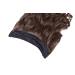 Shop Invisible Wire Hair Part Extensions - 40cm Curly Medium Brown Hairpieces for an Effortless Look - Buy Online on GoSupps.com