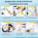 Electric Scrub Brush for Cleaning with 5 Changing Heads Cleaning Brush USB Charging 360 Vibration Cleaning Scrubber Household Multipurpose Cleaning - Buy Online on GoSupps.com