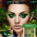 Profusion Green Eyeshadow Palette - 9 Colors Matte Shimmer Eye Shadow | High Pigmented & Waterproof | Long Lasting Glitter Makeup Palette - Includes 2 Eyeshadow Brushes - Buy Online on GoSupps.com