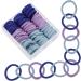 minkissy 3 Boxes Elastic Hairband Scrunchies Hair Ties Cute Hair Ties Hair Accessory for Women Soft Hair Ties Colored Women Hair Accessory Women Hair Scrunchies Towel Ring Nylon Girl Wild - Buy Online on GoSupps.com
