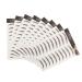 Abaodam 9 Sheets waterproof eyebrow stickers waterproof stickers Artificial Eyebrow Tattoos 6d Makeup Tools