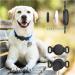 Waterproof Airtag Case for Dog Cat Collar Apple Air Tag Protective Holder GPS Tracking Finder for Pet Silicone Case for Dog Collar Cat Loop Holder Pet Accessories Small Black - Buy Online on GoSupps.com