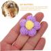 Balacoo 10pcs Hairpin Accessories Hair Clips for Girls Diy Hair Pin Materials Mini Child Button 1 count (Pack of 1) Assorted Color 4 - Buy Online on GoSupps.com
