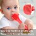 Soft Silicone Baby Teething Toys - BPA-Free Teethers for Babies 0-12 Months | Easy to Clean & Freeze - 3 Pack with Clip Holder | DHOZA T-Toys - Buy Online on GoSupps.com