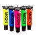 Moon Glow Neon UV lipstick 5-series set smells and lights up with UV radiation!(Green 15 ml (5 -pack)) green 75 pieces (1 -pack)