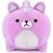 Rainbow Horse Plush Pillow 15.7 inch - Soft Stuffed Toy with Shiny Horn - Decorative Hugging Pillow - Birthday Gift for Boys, Girls, Friends - Purple - Buy Online on GoSupps.com