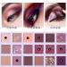 Ucanbe 18 Colors Eyeshadow Palette - Matte Shimmer & Glitter - Highly Pigmented Eye Shadow Makeup for Stunning Looks - International Shipping Available - Buy Online on GoSupps.com