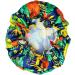 Blue Extra Large Bonnet Bae: Stay On Chic Fashionable Print Cap for Women | Washable, Breathable & Ultra-Soft - Buy Online on GoSupps.com