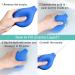 TopQuaFocus 225ML Silicone Irrigator for Constipation & Vaginal Shower - 4 Free Nozzles (Blue) | International Shipping Available - Buy Online on GoSupps.com