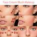 Paminify Soft Cream Liquid Blush - Lightweight & Blendable Dewy Blush Stick | Cruelty-free Smokey Pink Shade - Buy Online on GoSupps.com