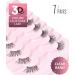ONLYALL Natural Wispy Half Eyelashes - 7 Pairs Fluffy 3D Accent Lashes for a Beautiful Look - Buy Online on GoSupps.com