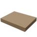 50 Chipboard Sheets 9 x 12 inch - 30pt (Point) Medium Weight Brown Kraft Cardboard for Scrapbooking & Picture Frame Backing (.030 Caliper Thick) Paper Board | MagicWater Supply