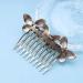 Dervivea Vintage Butterfly Hair Comb Clip Gold Butterfly Hair Side Comb Bohemia Gold Hair Combs Metal Hair Combs Barrette Decorative Hair Accessories For Women and Girl Headdress - Buy Online on GoSupps.com