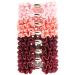 GYGYL 8Pcs Mixed Color Hair Ties for Women Girls Elastics Hair Bands Ponytail Holders for Thick Hair No Damage No Crease Hair Elastics-Style 19 Mixed color Style19