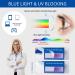 Kaifu Oversized Square Reading Glasses for Men & Women - Blue Light Blocking Multi-Color 2.75 Diopters - Perfect for Large Faces - Buy Online on GoSupps.com