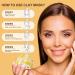 Vitamin C Clay Mask with Centella Asiatica & Turmeric - Brightening Oil Control & Dark Spot Treatment - 4.23 OZ - Buy Online on GoSupps.com