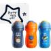 Tommee Tippee Insulated Sippy Cup Water Bottle for Toddlers 9oz 12m+ 3-Pack - Spill-Proof, Blue Orange - Buy Online on GoSupps.com