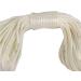 1/4 inch x 100 ft Double Braid Polyester Rope - White | Premium Quality - Buy Online on GoSupps.com