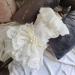 Sweet Bowknot Dog Dress - Lace Party Skirt for Puppies & Cats | Perfect for Weddings & Festivals - XL White - Buy Online on GoSupps.com