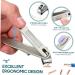 Beavorty Toenail Clippers 360 rotary nail scissors manicure finger fingernails clippers nail manicure clipper nail scissors curved toe clippers toe to rotate steel - Buy Online on GoSupps.com
