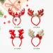 4 Pieces Christmas Headbands - Reindeer Costume Headbands Holiday Hairhoops for Christmas Party Favors Gifts - Buy Online on GoSupps.com