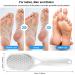 Stainless Steel Foot Rasp & Skin Remover with Dander Container - Premium Feet Care for Callus, Dry/Wet Heel - White - Buy Online on GoSupps.com