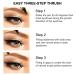 Boobeen Eyebrow Pencil - Micro Forking Spitz Applicator for Natural Dark Brown Brows | International Shipping Available - Buy Online on GoSupps.com