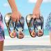 Mnsruu Mountain Lake Print Flip Flops - Stylish Comfort for Home Hotel Spa & Travel for Men & Women - Buy Online on GoSupps.com