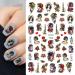 Nails Art Decoration Nail Decals Self Adhesive Chinese Dragon Snake Gothic Style Nail Stickers 3D Black(148) - Buy Online on GoSupps.com