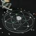 Runde Pendulum Board | Crystal Kissage Star Acrylic Divination Board for Metaphysical Energy & Living Room Decor - Buy Online on GoSupps.com