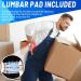 Back Bandage for Men & Women | Pain Relief Lumbar Support Belt with 4 Struts & Removable Cushions - XL (Waist: 115-140 cm) - Breathable & Active for Herniated Disc - Buy Online on GoSupps.com
