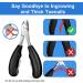 Onperpoe Toe Nail Clippers for Thick Nails with Soft Handle Professional Nail Scissors for Toenails Wide Jaw Opening Toenail Clippers Heavy Duty Toenail Clipper Nail Scissors for Women Men Seniors - Buy Online on GoSupps.com
