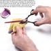 Professional Purple Dragon Pet Grooming Scissor Set - Japan 440C Stainless Steel Chunker Shear for Pet Groomers and DIY - 7.0/8.0 inch Hair Cutting Scissor + 6.75/8.0 inch Dog Shear - Buy Online on GoSupps.com