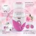 Wireless Facial Epilator for Women - Hair Removal & Bikini Trimmer with LED Light | Epilier Face Purple - Buy Online on GoSupps.com